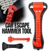 Emergency Escape Hammer Auto Car Window Glass Tool Breaker Seat Belt Cutter NEW