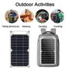 30W Solar Panel USB Waterproof Outdoor Hike Camping Portable Cells Battery Solar Charger Plate for Mobile Phone Power Bank